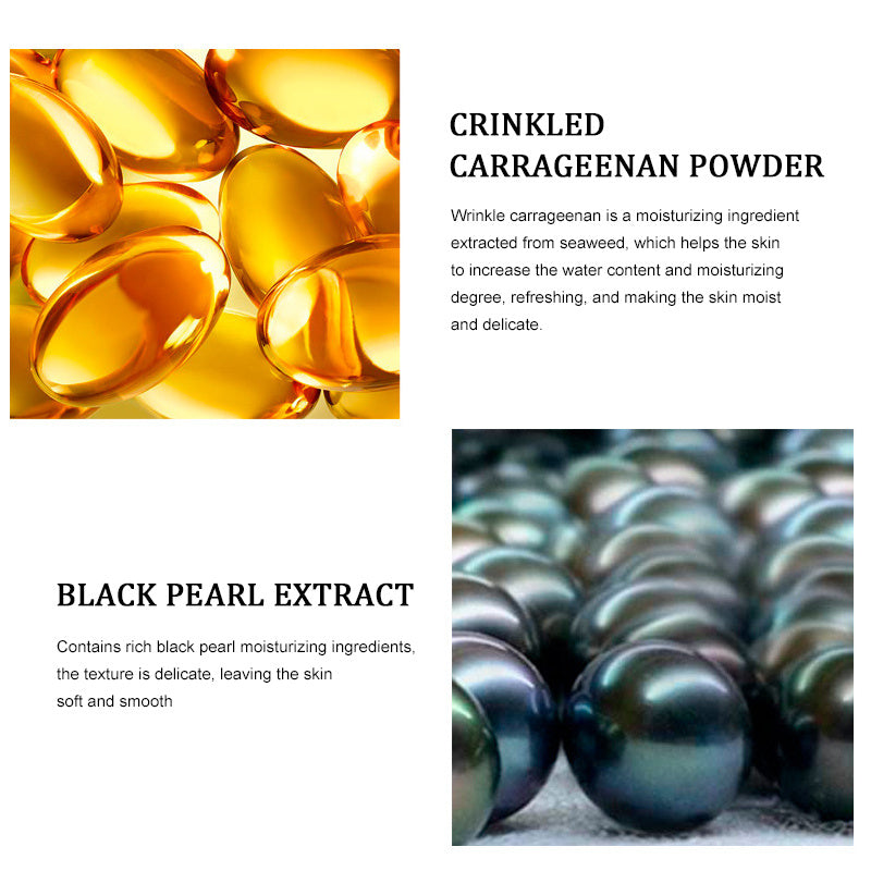 Fade Fine Lines And Dark Circles Under Eye Bags Moisturizing Black Pearl  Mask