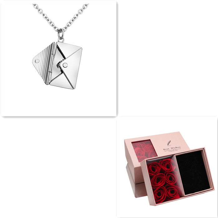 Envelope Necklace – Women’s Love Letter Pendant | Perfect Gift for Her