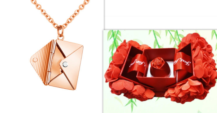 Envelope Necklace – Women’s Love Letter Pendant | Perfect Gift for Her